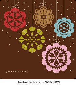 diseño de fondo de bola de navidad