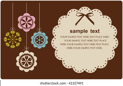 christmas ball background design