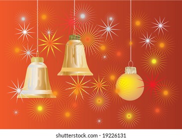 Christmas Ball with bells