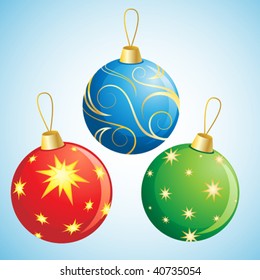Decoração de bola de Natal