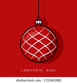 Christmas Ball Design Vector Ball