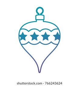 christmas ball hanging icon