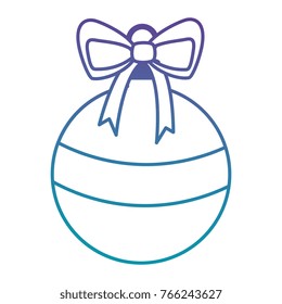 christmas ball hanging icon