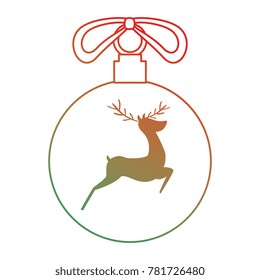 christmas ball hanging icon