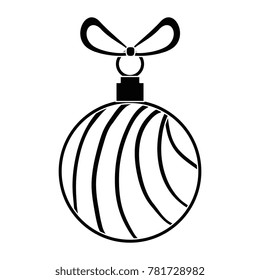 christmas ball hanging icon