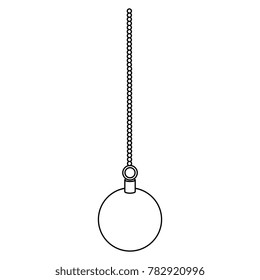 christmas ball hanging icon