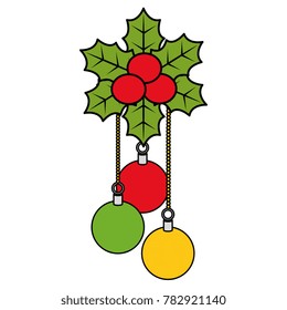 christmas ball hanging icon