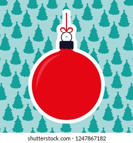christmas ball icon 