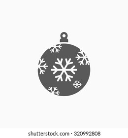 christmas ball icon