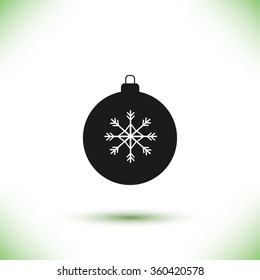 christmas ball  icon 