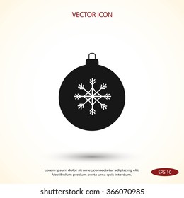 christmas ball  icon 
