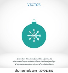christmas ball  icon 