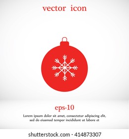 christmas ball  icon 