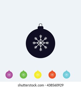 christmas ball  icon 