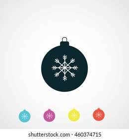 christmas ball  icon 
