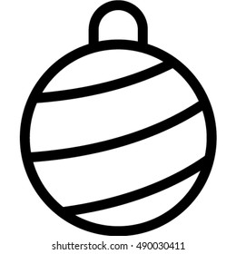 christmas ball icon