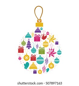 christmas ball icon