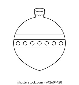 christmas ball icon