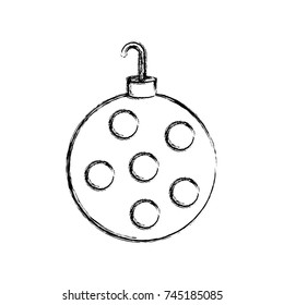 christmas ball icon