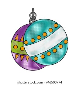 christmas ball icon 