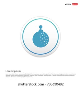 Christmas Ball Icon Background icon template