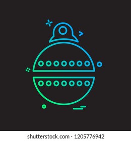 Christmas ball icon design vector