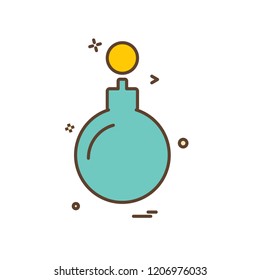 Christmas ball icon design vector