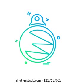 Christmas ball icon design vector