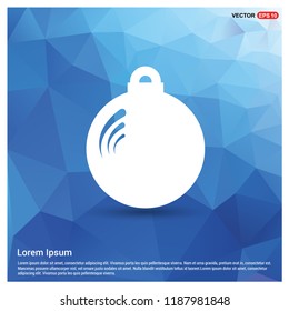 Christmas ball icon - Free vector icon