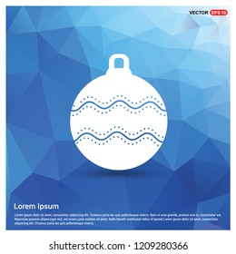 Christmas Ball Icon - Free vector icon