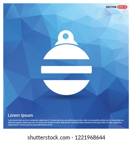 Christmas Ball Icon - Free vector icon