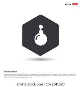 Christmas ball icon Hexa White Background icon template