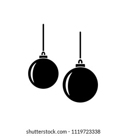christmas -ball icon vector