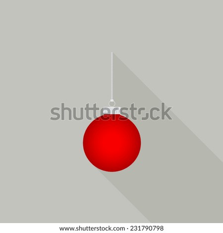 Similar – Image, Stock Photo Purple Christmas balls on black background