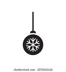 christmas ball icon vector design templates