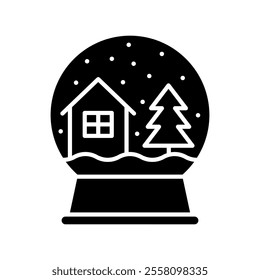 Christmas ball icon vector. christmas toy illustration sign. new Year symbol.