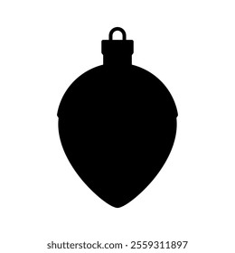 Christmas ball icon vector. christmas toy illustration sign. new Year symbol.