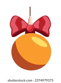 christmas ball illustration vector isolated