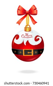 Christmas ball Christmas ball matte glossy glass bow beads