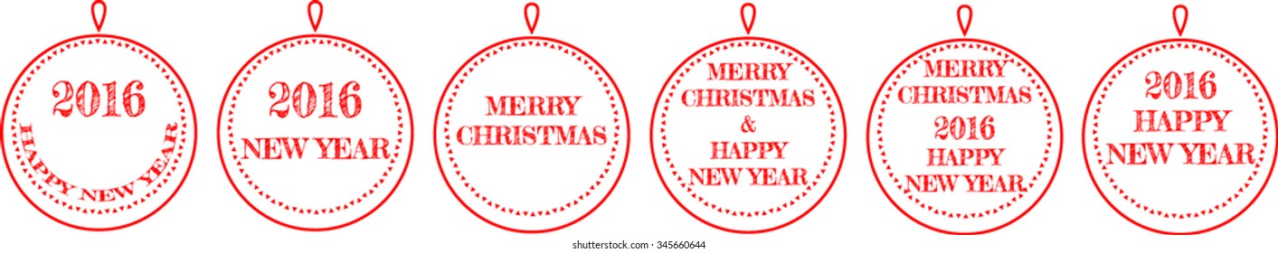 christmas ball merry christmas happy new year 2016 background