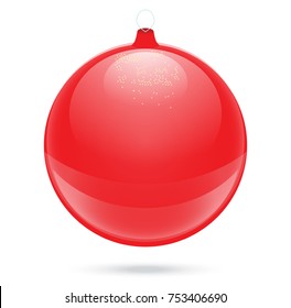 
Christmas ball on tree