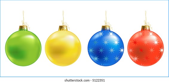 Christmas ball /  ornament / vector