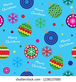 Christmas ball pattern