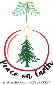 christmas ball - Peace on Earth