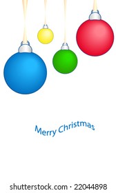 Christmas ball text