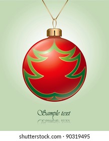 Christmas ball tree decoration