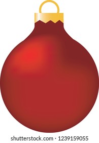 christmas ball vector