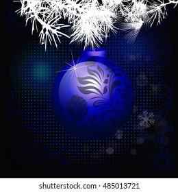 Christmas Ball. Vector