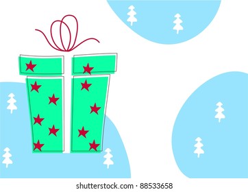 CHRISTMAS BALL VECTOR ABSTRACT BACKGROUND CHRISTMAS