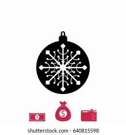 Christmas ball vector, Vector EPS 10 illustration style